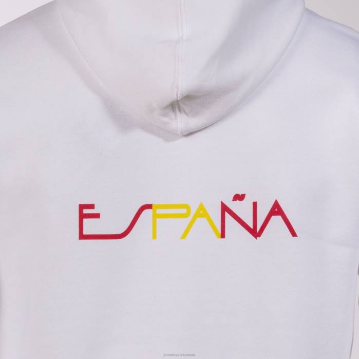 hr Joma pulover s kapuljačom slobodno vrijeme Španjolski olimpijski odbor bijela 6FVN4295