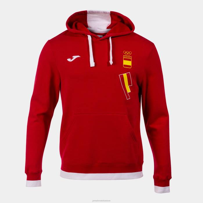 hr Joma pulover s kapuljačom slobodno vrijeme Španjolski olimpijski odbor crveno bijelo 6FVN3464