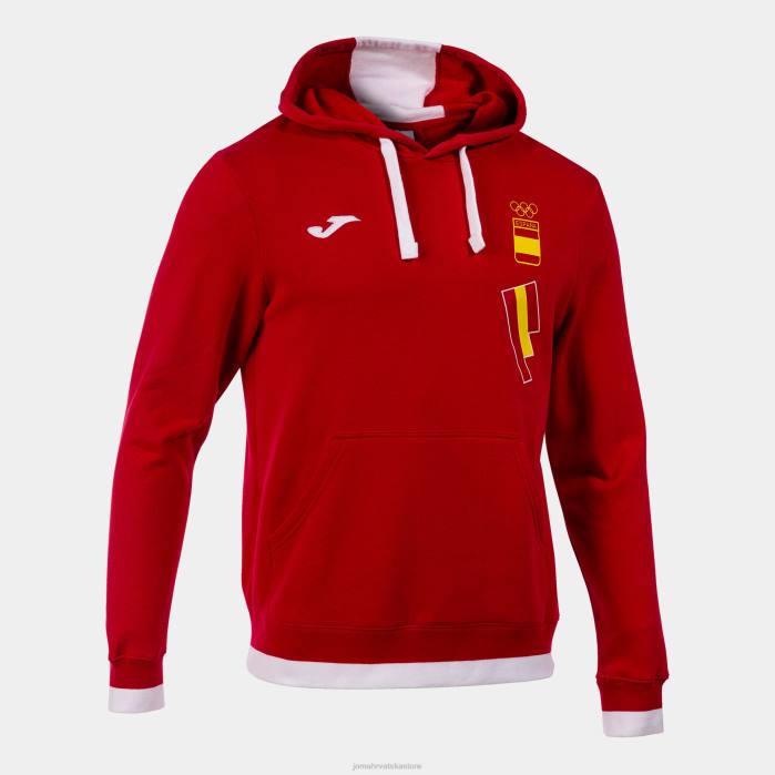 hr Joma pulover s kapuljačom slobodno vrijeme Španjolski olimpijski odbor crveno bijelo 6FVN3464