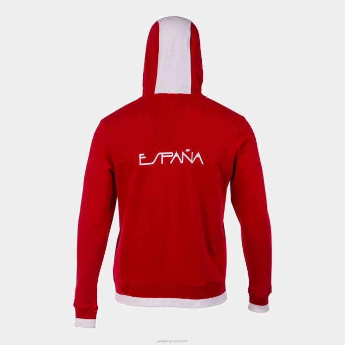 hr Joma pulover s kapuljačom slobodno vrijeme Španjolski olimpijski odbor crveno bijelo 6FVN3464
