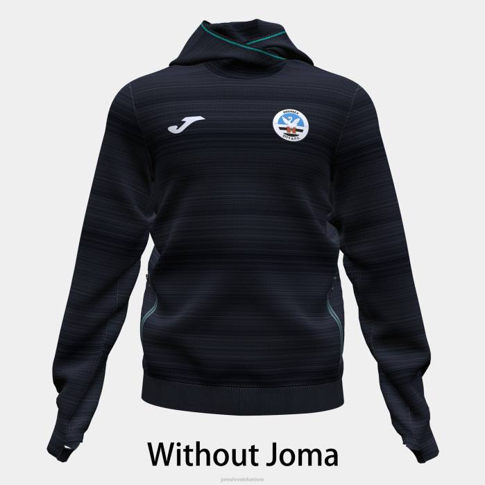 hr Joma pulover s kapuljačom trening swansea 22/23 crno 6FVN4582