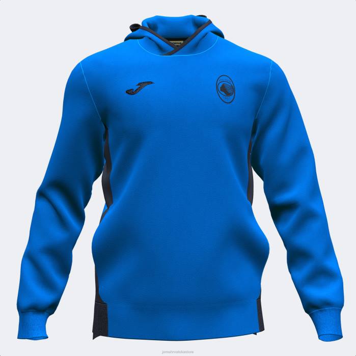hr Joma pulover s kapuljačom za slobodno vrijeme atalanta 22/23 kraljevski plava 6FVN1032