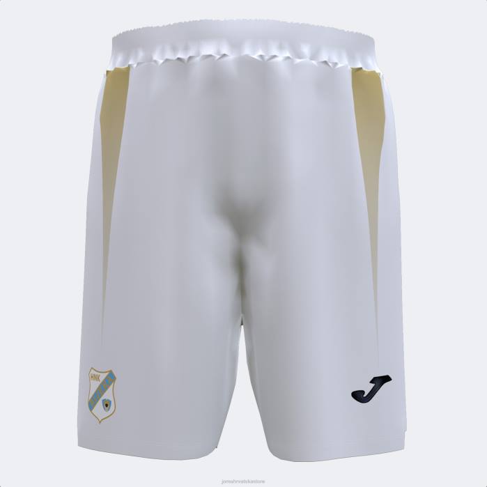 hr Joma kratke hlače 1. uniforma rijeka 22/23 bijelo žuto 6FVN4458