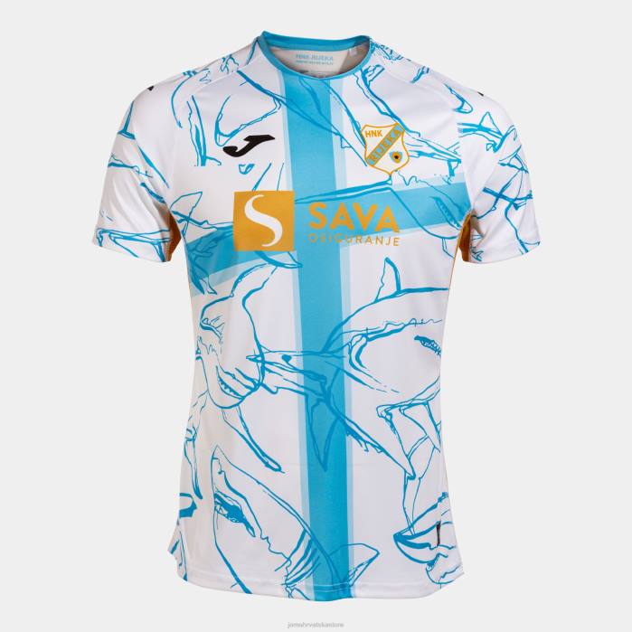 hr Joma košulja kratki rukav 1. odora rijeka 22/23 bijelo žuto 6FVN4465