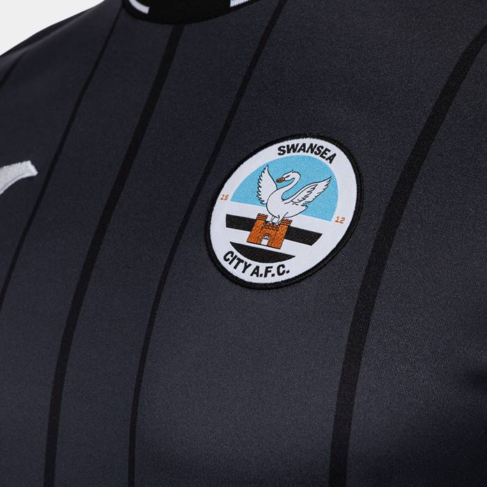 hr Joma košulja kratki rukav 3. uniforma swansea 22/23 tamno sivo 6FVN1193