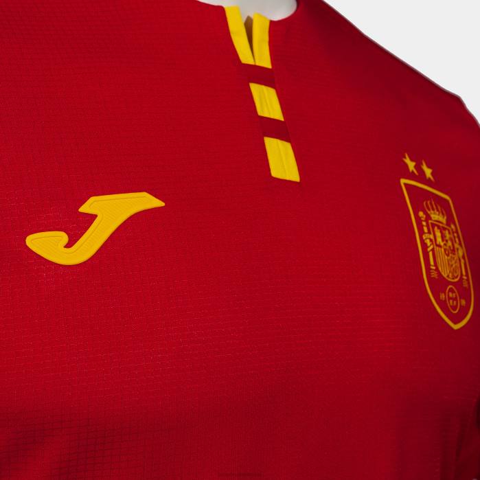 hr Joma majica kratki rukav 1. jednoobrazna španjolska futsal selekcija Crvena 6FVN3249