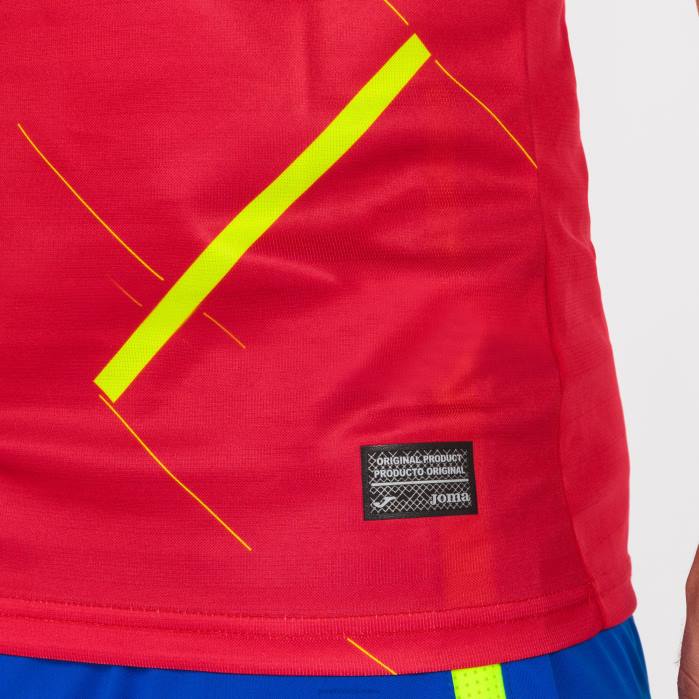 hr Joma majica kratki rukav 1. jednoobrazna španjolska futsal selekcija Crvena 6FVN4293