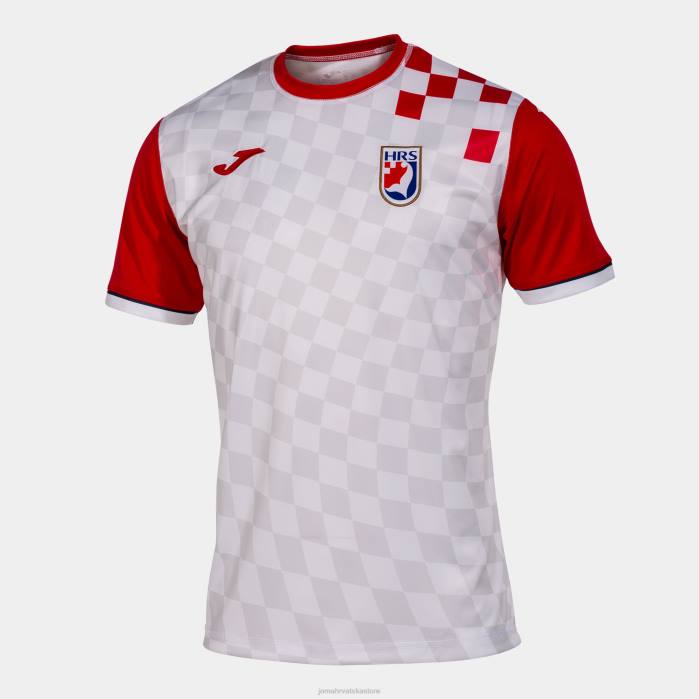 hr Joma majica kratki rukav 1. uniforma hrvatskog rukometnog saveza bijelo crveno 6FVN1447