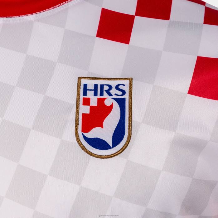 hr Joma majica kratki rukav 1. uniforma hrvatskog rukometnog saveza bijelo crveno 6FVN1447