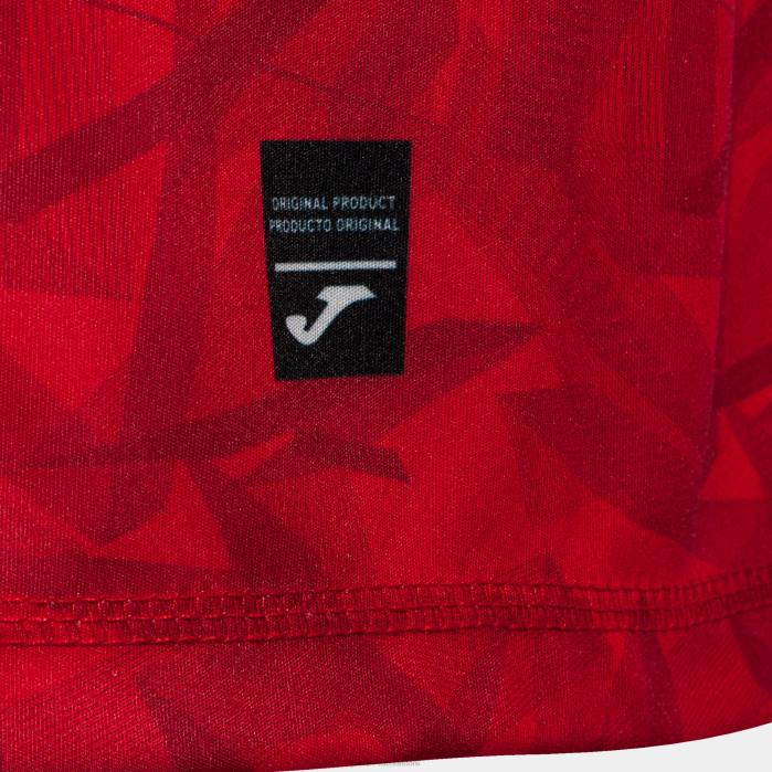 hr Joma majica kratki rukav 1. uniforma poljskog rukometnog saveza crveno bijelo 6FVN4470