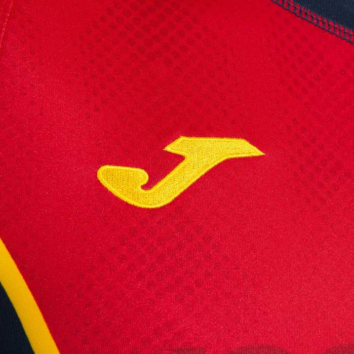 hr Joma majica kratkih rukava 1. uniforma španjolskog ragbi saveza Crvena 6FVN1034
