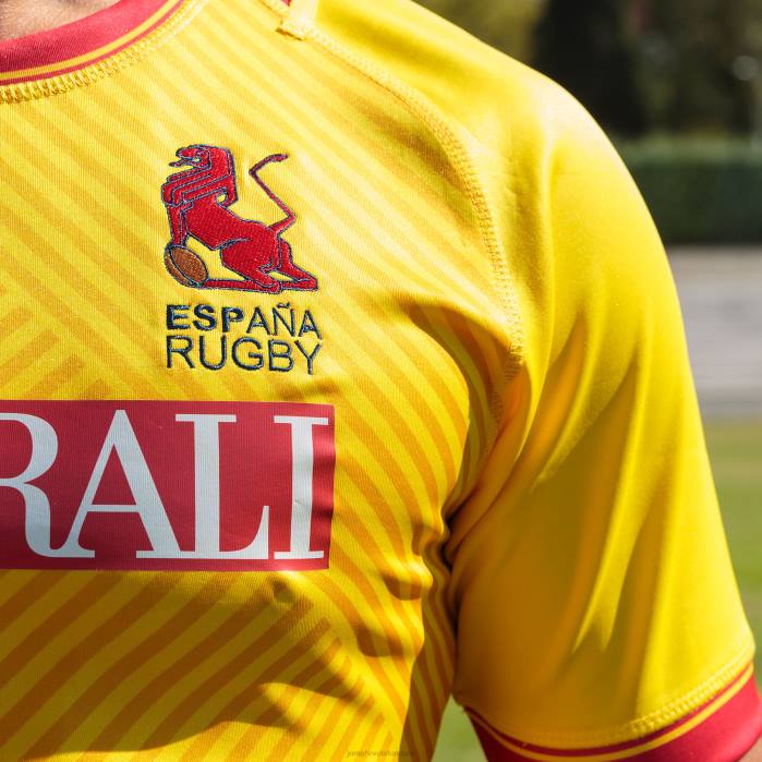hr Joma majica kratkih rukava 2. uniforma španjolskog ragbi saveza žuta boja 6FVN3511