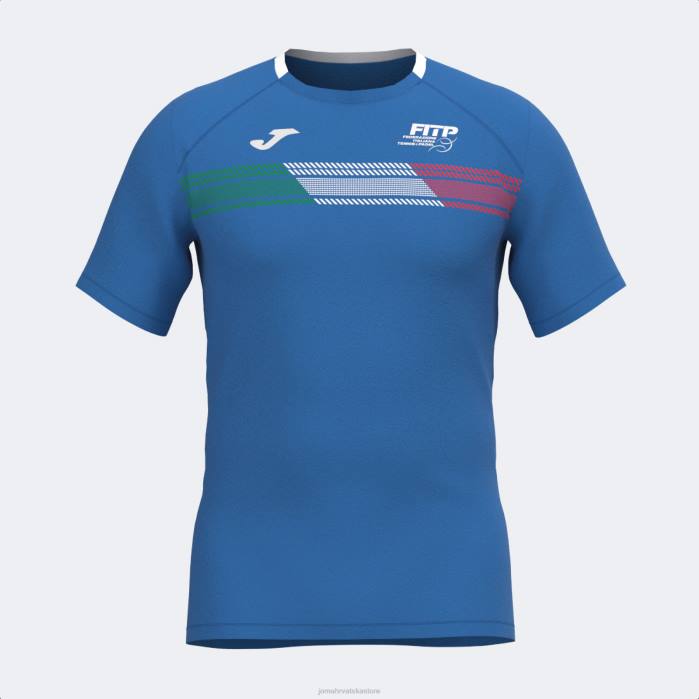 hr Joma majica kratkih rukava talijanski teniski i padel savez kraljevski plava 6FVN4656