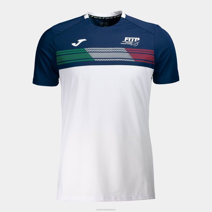 hr Joma majica kratkih rukava talijanski teniski i padel savez tamnoplava bijela 6FVN157