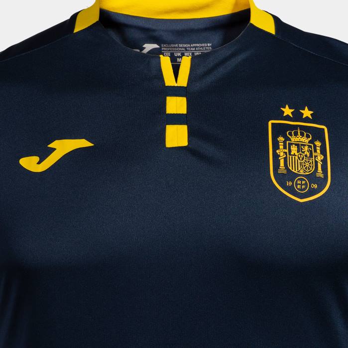 hr Joma majica kratkih rukava vratar španjolski futsal izbor mornarsko plava 6FVN4297
