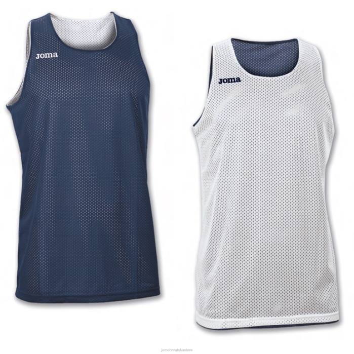 hr Joma majica bez rukava aro tamnoplava bijela 6FVN3838