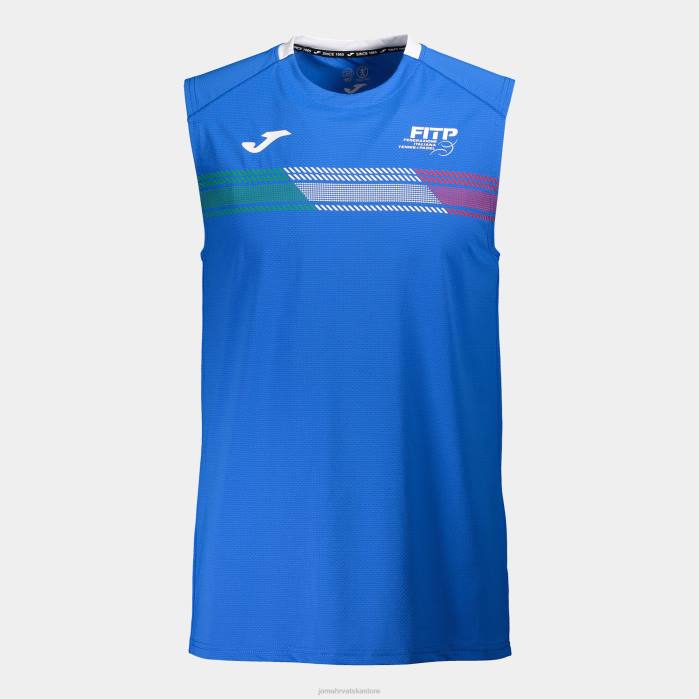 hr Joma majica bez rukava talijanski teniski i padel savez kraljevski plava 6FVN3512