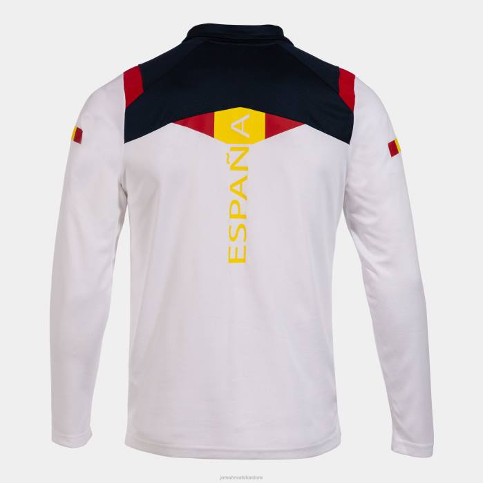 hr Joma polo majica dugih rukava Španjolski olimpijski odbor bijela 6FVN3246