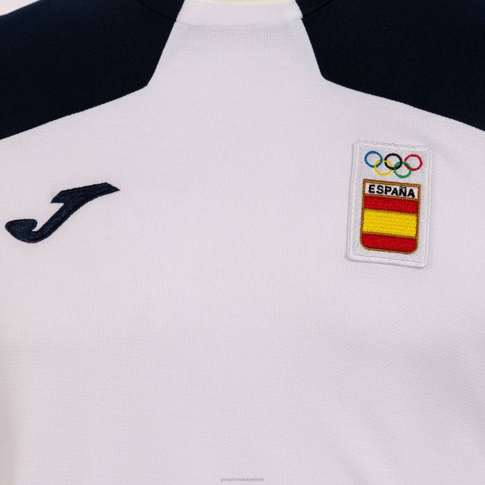 hr Joma polo majica dugih rukava Španjolski olimpijski odbor bijela 6FVN3246