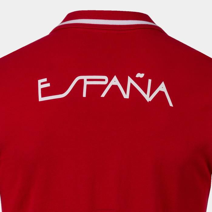 hr Joma polo majica dugih rukava slobodno vrijeme Španjolski olimpijski odbor crveno bijelo 6FVN631