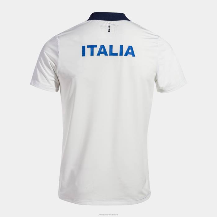 hr Joma polo majica kratkih rukava Talijanski teniski savez bijela 6FVN1420
