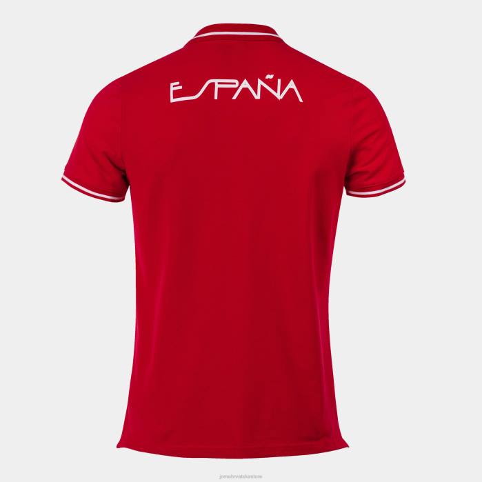 hr Joma polo majica kratkih rukava slobodno vrijeme Španjolski olimpijski odbor crveno bijelo 6FVN3484