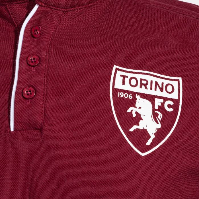 hr Joma polo majica kratkih rukava slobodno vrijeme torino 22/23 tamnocrvena 6FVN3499