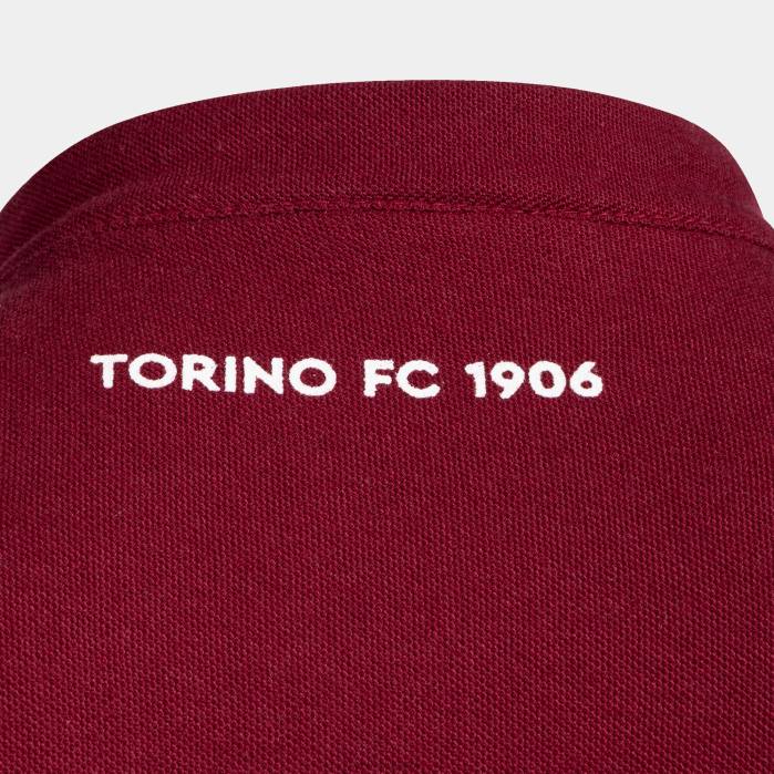 hr Joma polo majica kratkih rukava slobodno vrijeme torino 22/23 tamnocrvena 6FVN3499