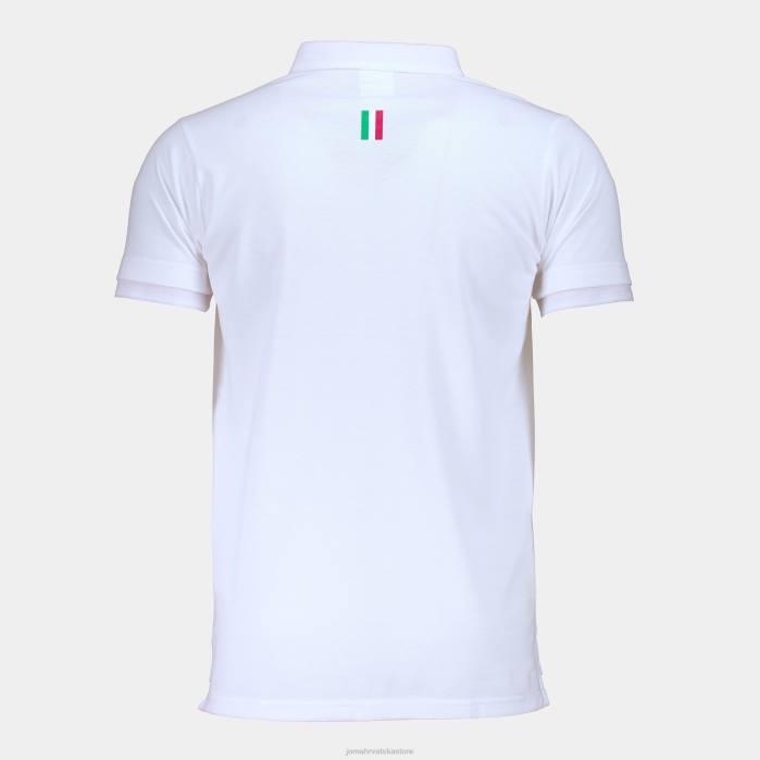 hr Joma polo majica kratkih rukava talijanska teniska i padel federacija bijela 6FVN84