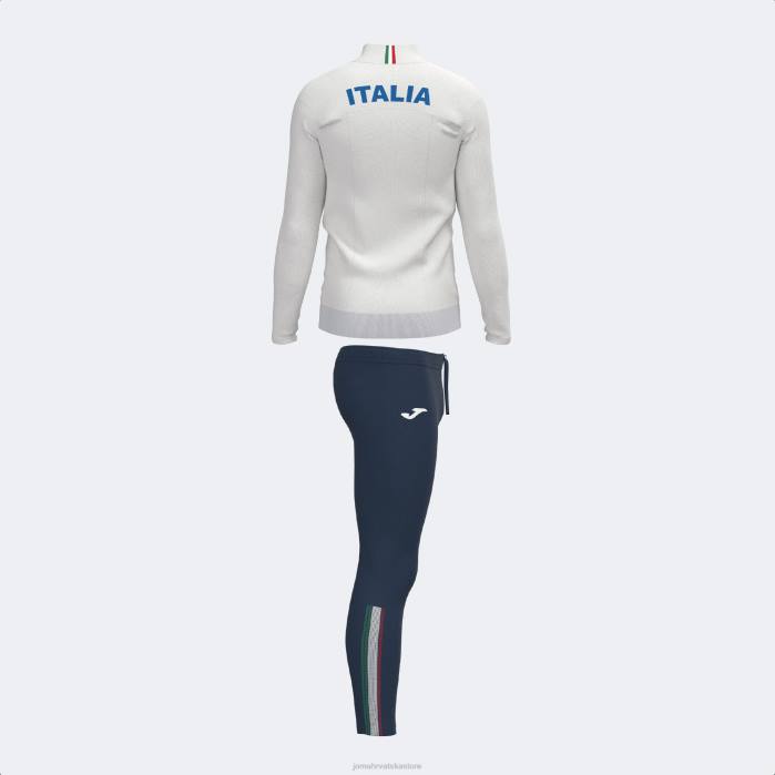 hr Joma trening trenirke talijanski teniski i padel savez bijela tamnoplava 6FVN1041