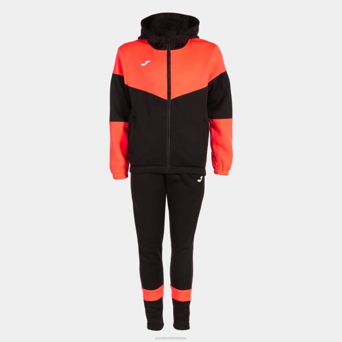 hr Joma trenirka dječački dio crni fluorescentni koralj 6FVN2708