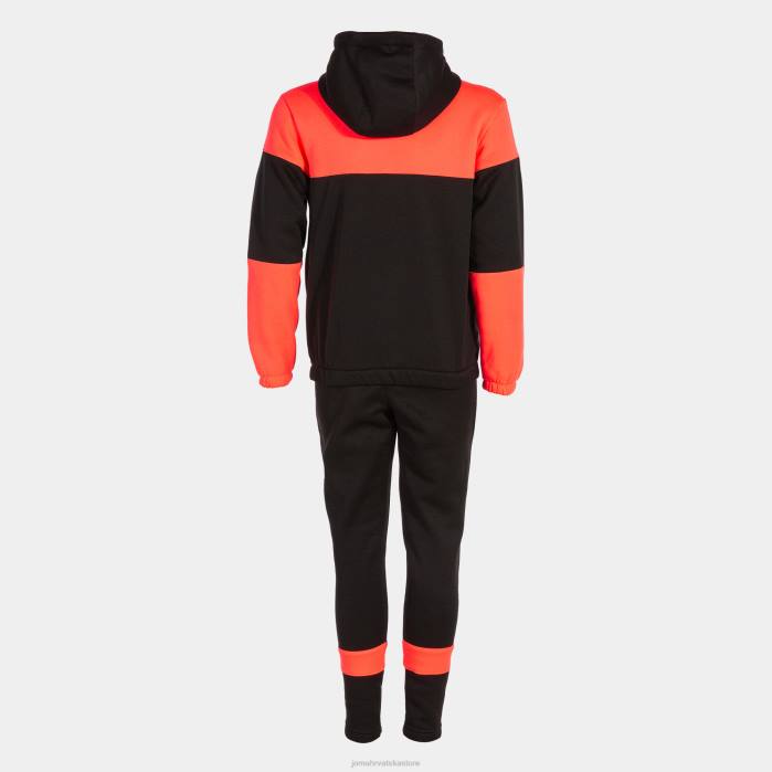 hr Joma trenirka dječački dio crni fluorescentni koralj 6FVN2708