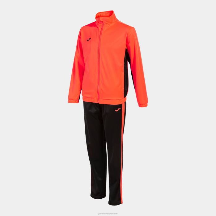 hr Joma trenirka dječak blizanac fluorescentna koraljna crna 6FVN2807