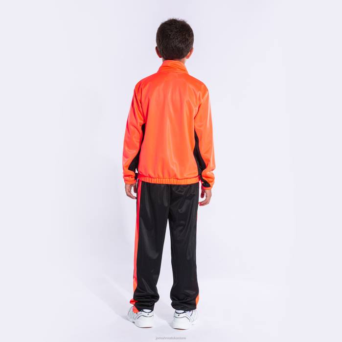 hr Joma trenirka dječak blizanac fluorescentna koraljna crna 6FVN2807