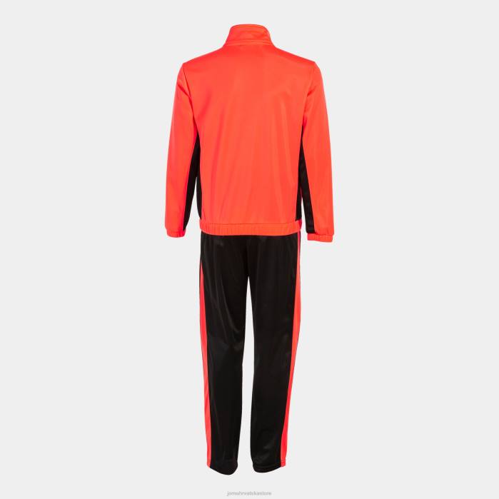 hr Joma trenirka dječak blizanac fluorescentna koraljna crna 6FVN2807