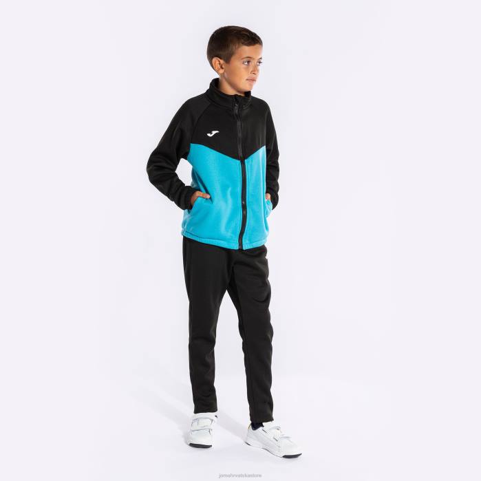 hr Joma trenirka dječak park fluorescentno tirkizno crna 6FVN2808