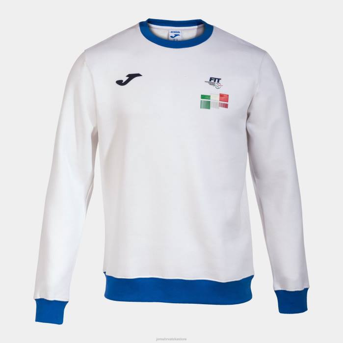 hr Joma majica Talijanski teniski savez bijela 6FVN3489