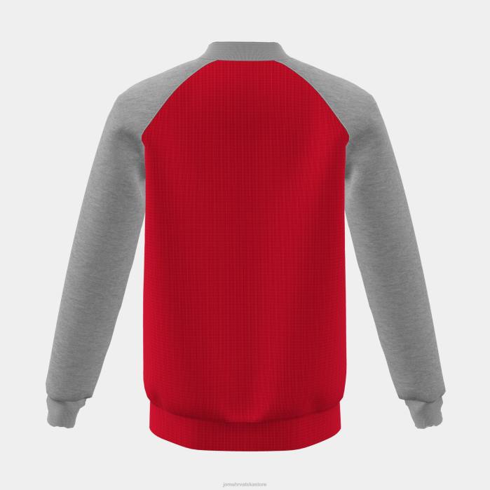 hr Joma trenirka dječak lav crvena melange siva 6FVN2764