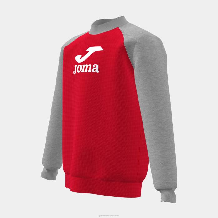 hr Joma trenirka dječak lav crvena melange siva 6FVN2764