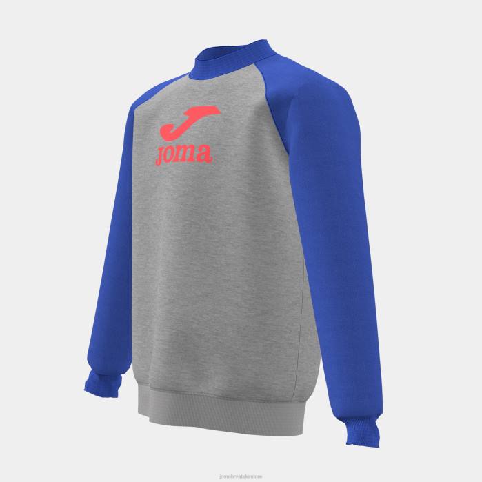 hr Joma trenirka dječak lav melanž sivo plava 6FVN2770