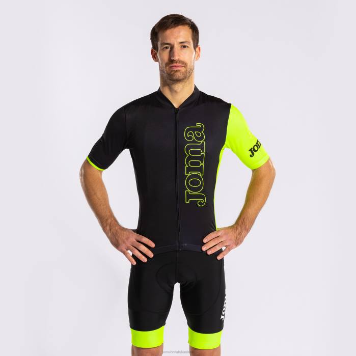 hr Joma biciklistički dres crono crno fluorescentno žuto 6FVN742