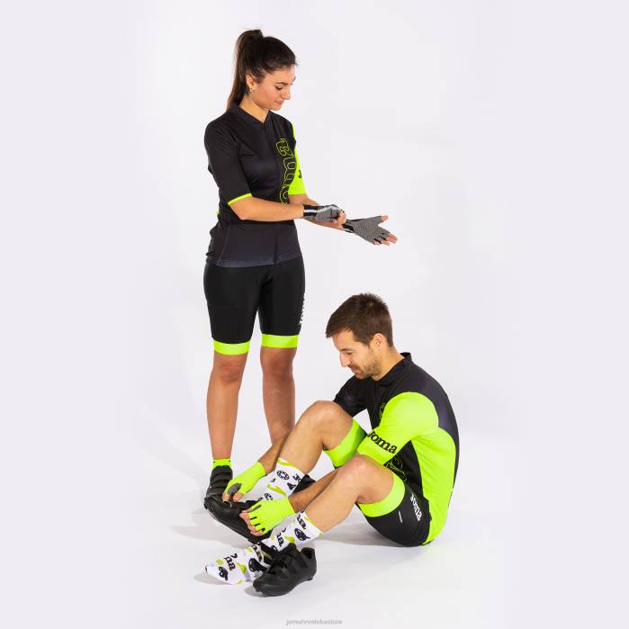 hr Joma biciklistički dres crono crno fluorescentno žuto 6FVN742