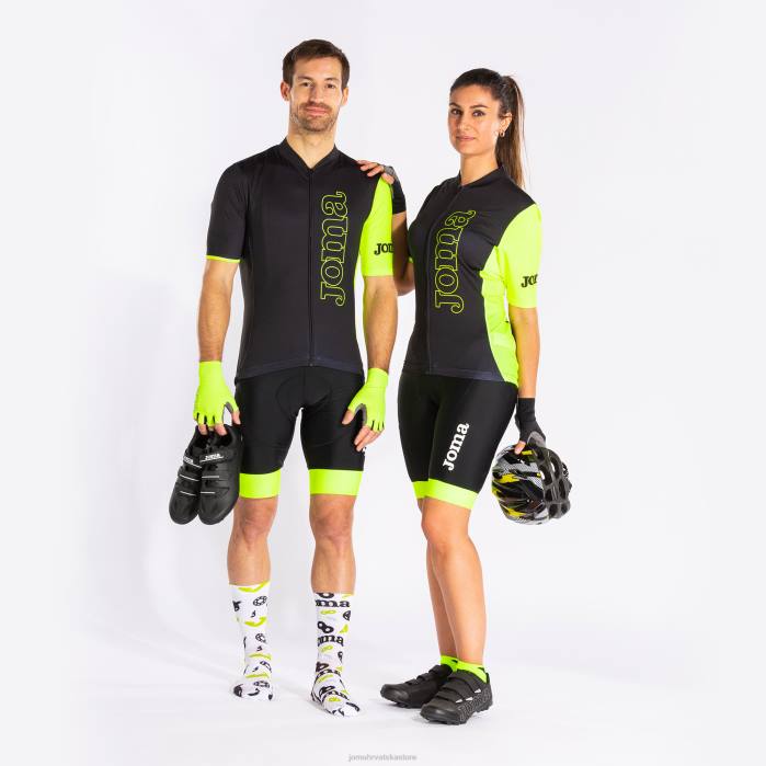 hr Joma biciklistički dres crono crno fluorescentno žuto 6FVN742