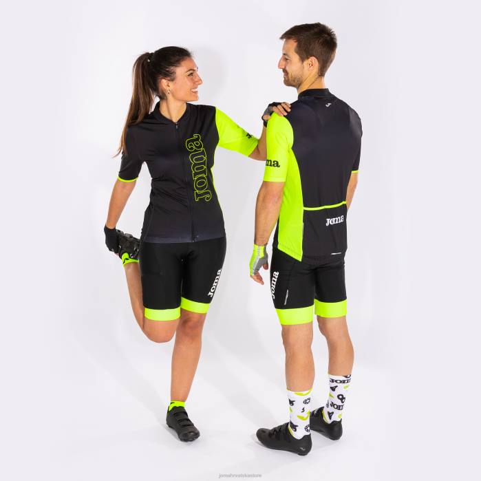 hr Joma biciklistički dres crono crno fluorescentno žuto 6FVN742
