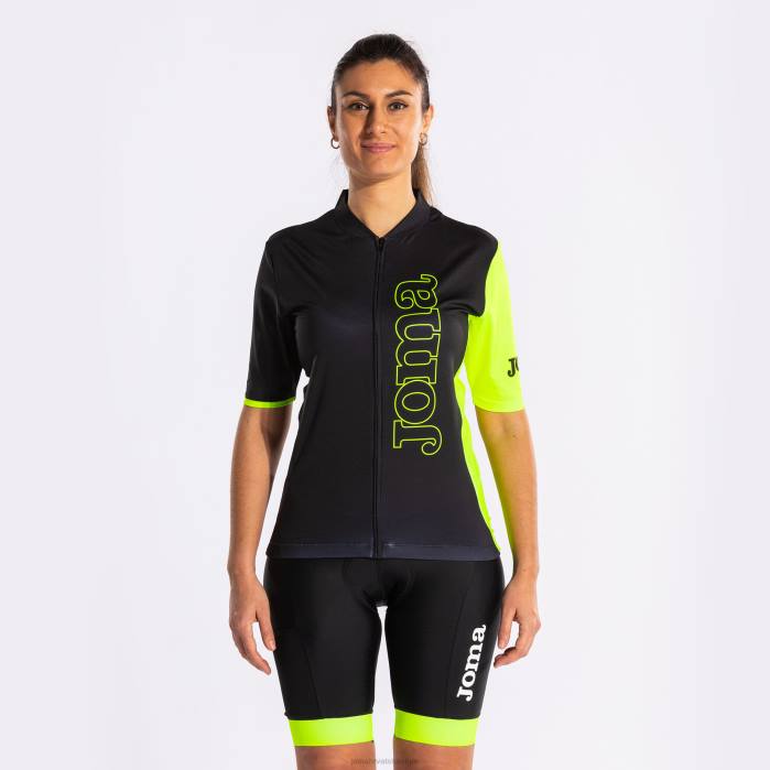hr Joma biciklistički dres crono crno fluorescentno žuto 6FVN742