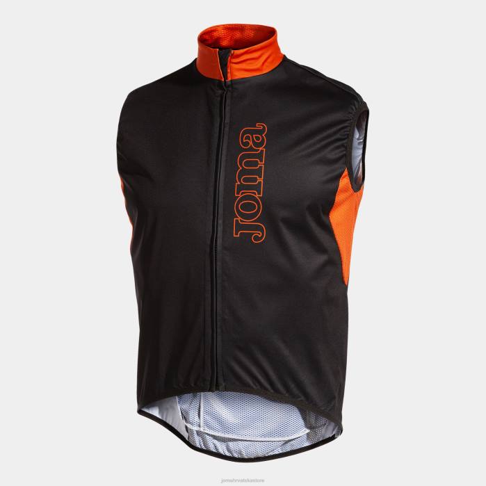 hr Joma gilet crono crna narančasta 6FVN754