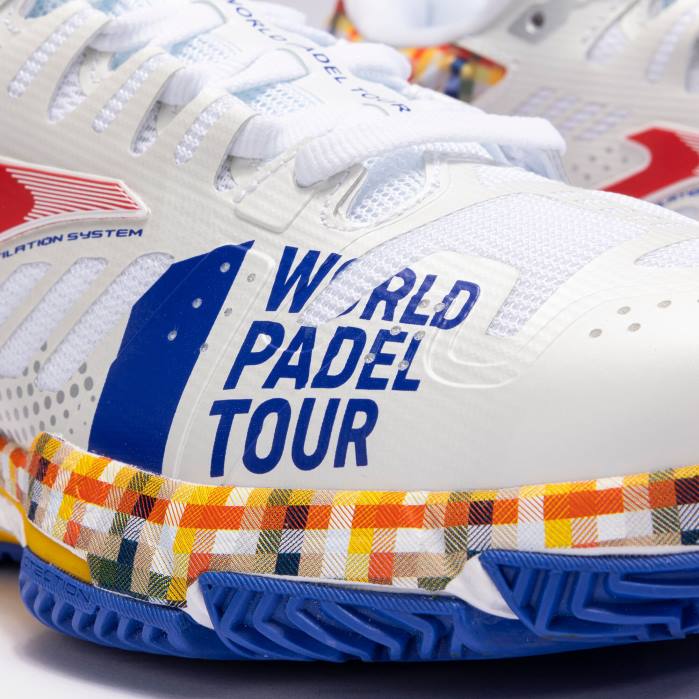 hr Joma cipele t.slam 23 svjetska padel tour-wpt glina bijela kraljevsko plava 6FVN3934 žene