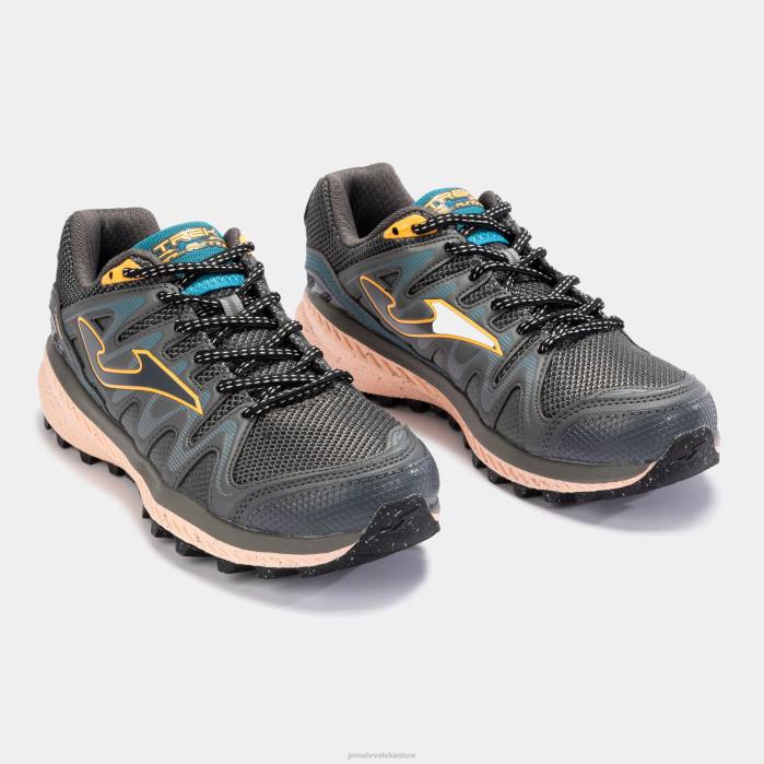 hr Joma tenisice za trail trčanje tk.trek 23 kaki losos 6FVN2418 žene
