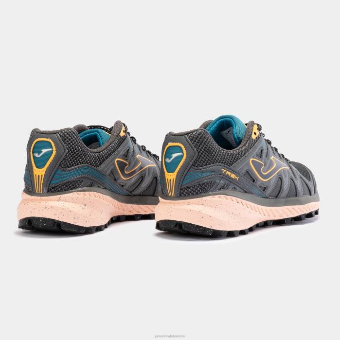 hr Joma tenisice za trail trčanje tk.trek 23 kaki losos 6FVN2418 žene