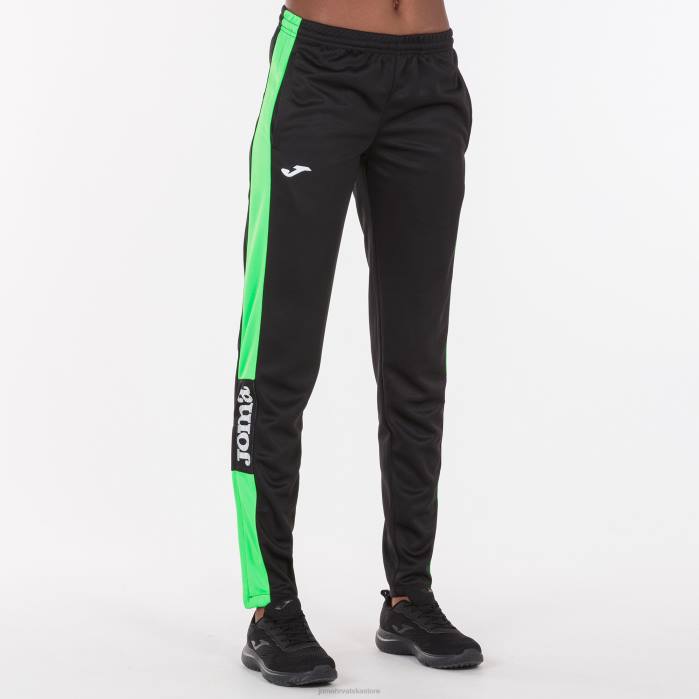 hr Joma prvenstvo u dugim hlačama iv crna fluorescentno zelena 6FVN4014 žene